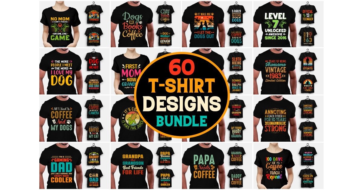 Best Selling T-Shirt Design Bundle