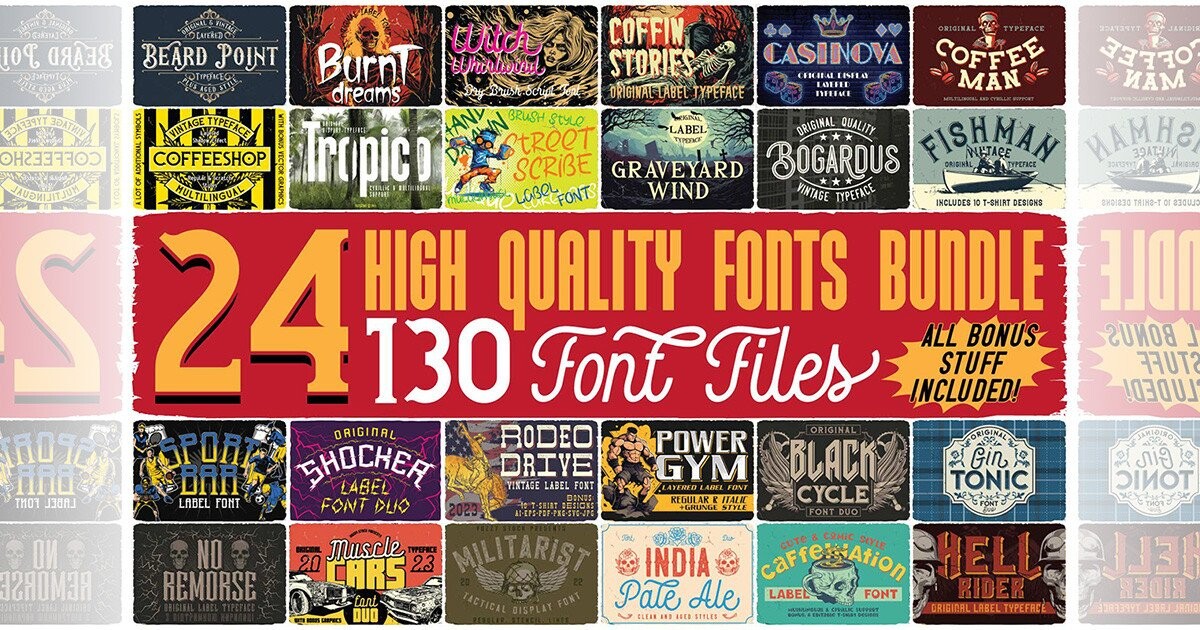 Big Font Bundle